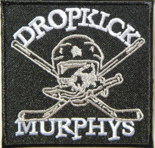 3" x 3"Dropkick Murphys Logo Rock Music Band Jacket T-shirt Patch Sew Iron on Embroidered