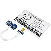 Waveshare 7.5inch E-Ink Display HAT for Raspberry Pi 800×480 Resolution with Embedded Controller Communicating via SPI Interf