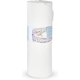 The Warm Company &mdash; Warm &amp; White Cotton Batting &mdash; 45" x 40 Yard Bolt &ndash; Premium Needle-Punched Quilt Batting for Crafts &amp; Quilting