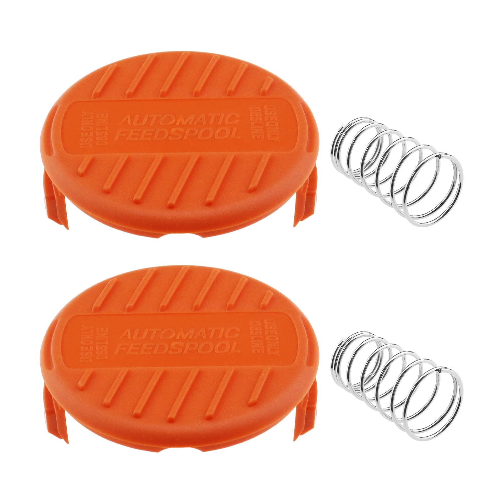 SG Store 2PCS String Trimmer Spool Cap RC-100-P Compatible with Black & Decker GL530 GL550 GL560 GL570 GL580 GH900 GH600 GH400 GH500 GH610 GH912 Strimmer Spool Cover