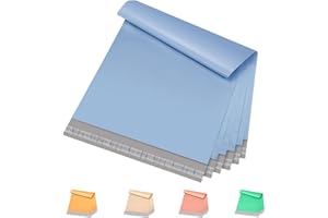 Metronic Poly Mailers 12x15.5 200 Pack, Medium Size Shipping Bags for Clothing, Strong Adhesive Mailing Bags, Tear-Proof Ship