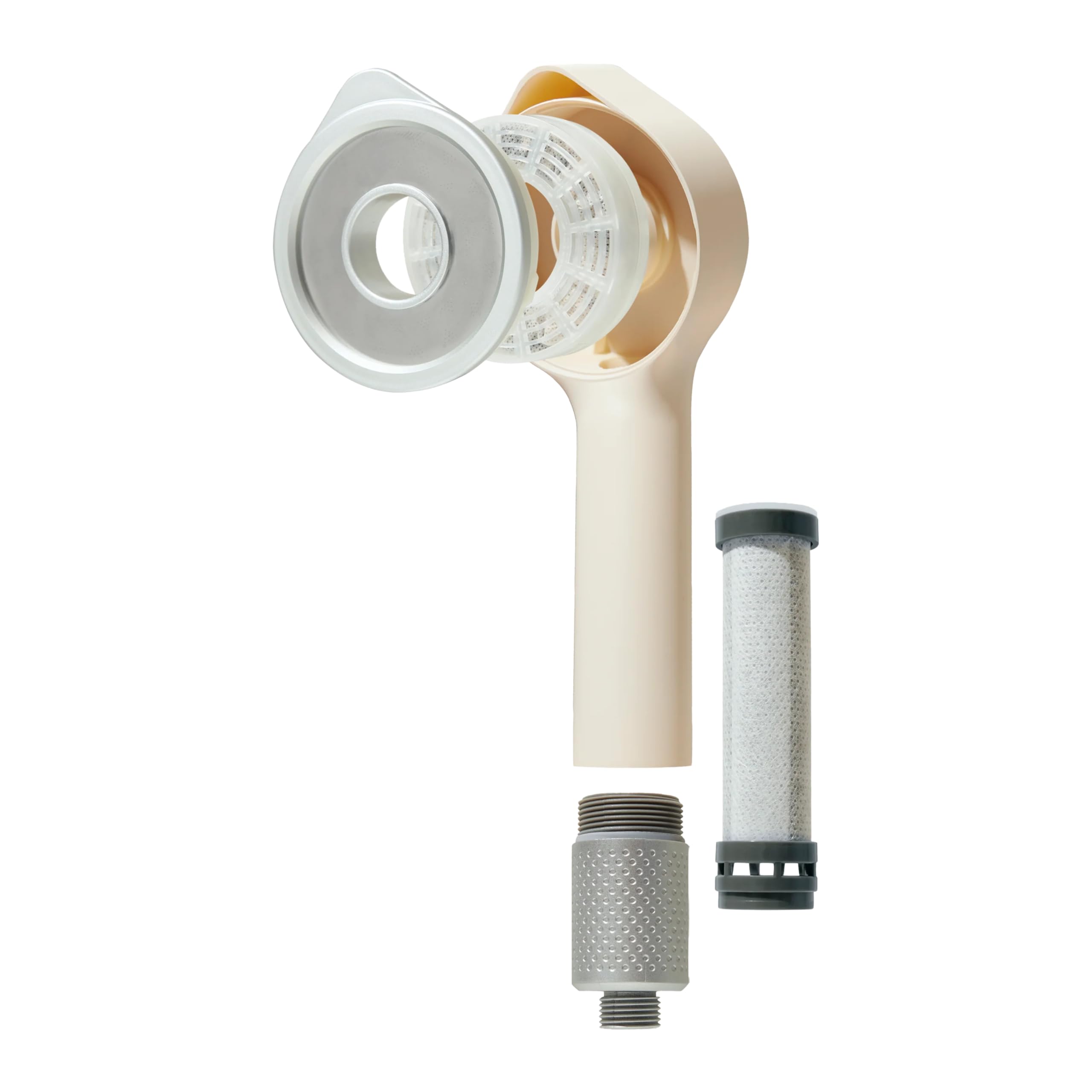 Hello Klean Purifying Shower Head Refill Cartridges - Filters to Remove Unwanted Metals, Chlorine & Impurities Found in Shower Water - Includes 1x Headpiece Cartridge & 1x Handle Cartridge