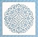 Stencil by The Bodhi Tribe- Mandala Yoga Stencil for DIY Painting Projects