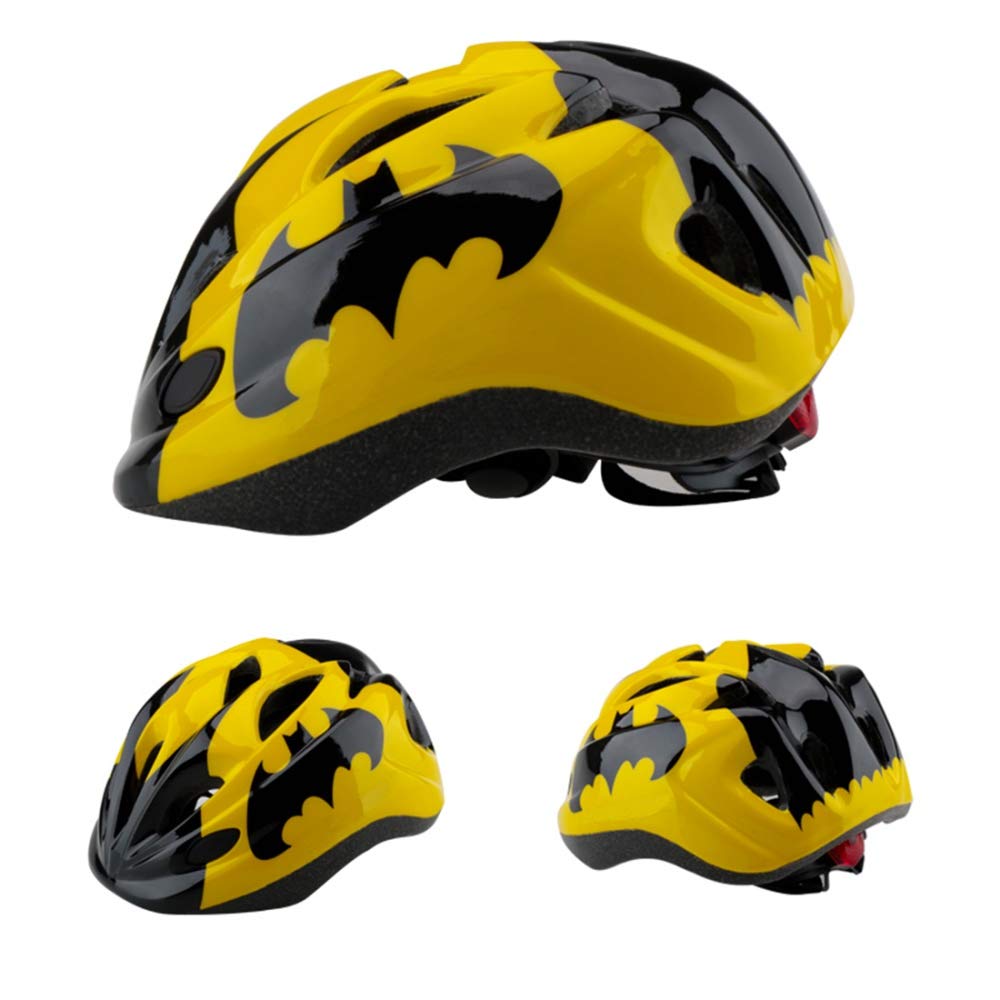 Kids Yellow-Black Bicycle Bike Cycling Skating Scooter Helmets Protective Gear for Toddler Child Children,Ultra-Light Outdoor Kids Safety Helmet for Boy Girl Pupil Age 3-5 5-7 8-10
