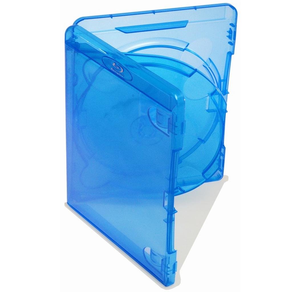 Four Square Media 1 X Genuine Amaray Triple Blu Ray Case with Double Tray 14mm Spine - Pack of 1