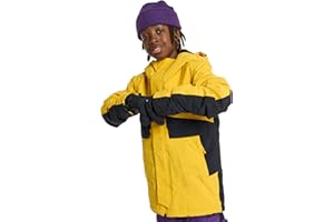 Burton Kids’ Ascutney 2-Layer Insulated Jacket – Waterproof Winter Coat for Boys & Girls with Room to Grow System