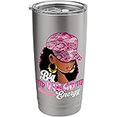 Big Virgo Energy Girls Women Birthday Horoscope Astrology Stainless Steel Insulated Tumbler
