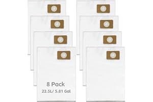 Replacement Bags for OVO & Nadair Central Vacuum,Triple Layer Filtration & Leak-Proof Design, HEPA Bags for OVO-700/630/550-1