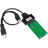 Makerfire Mini PCIe mSATA 5CM SSD to Micro SATA or USB Adapter Converter Card
