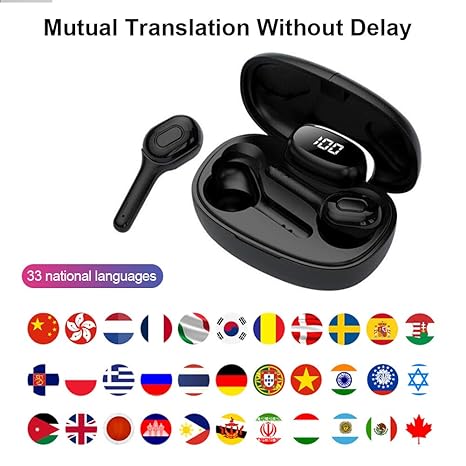 Auriculares Bluetooth 5.0, auriculares inalámbricos Bluetooth + ...