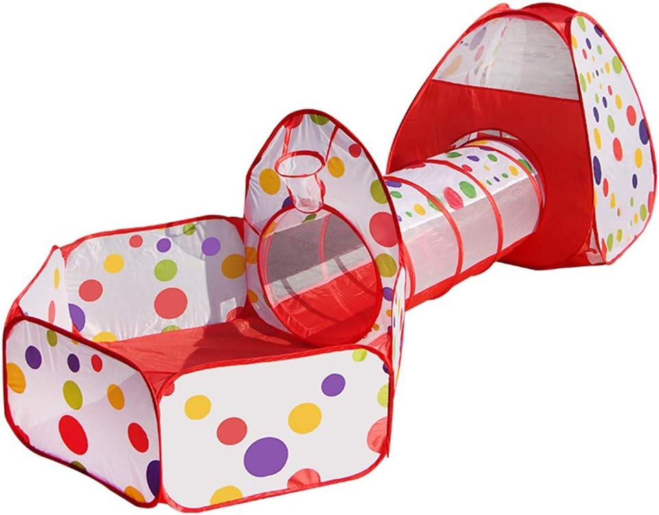 Durable Children Play Tent Tunnel 3in1 Kids Tent with Outdoor Tunnel