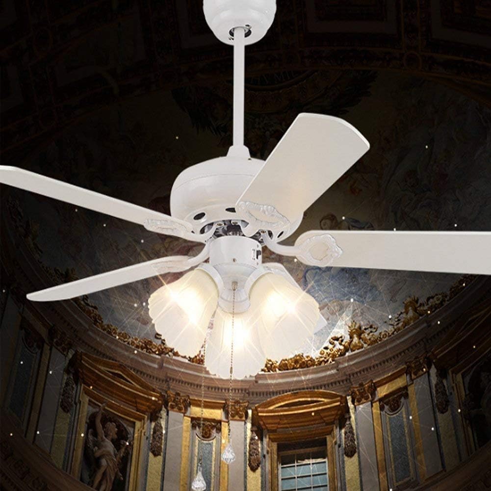 5 aspas ventiladores de techo luces mando a distancia reversible