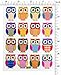 Jazzstick 10-Sheet Zoo Animal Sticker Value Pack Bulk Lion Giraffe Fish Snake Panda Horse 04