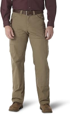 Riggs Workwear Ranger - Pantaloni da Lavoro da Uomo, Corteccia, 42W x 36L