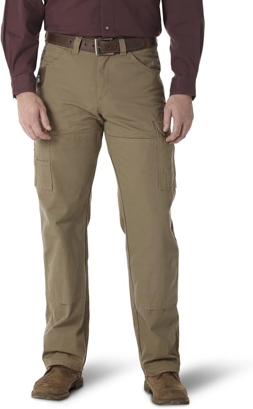 Riggs Workwear Ranger - Pantaloni da Lavoro da Uomo, Corteccia, 42W x 36L