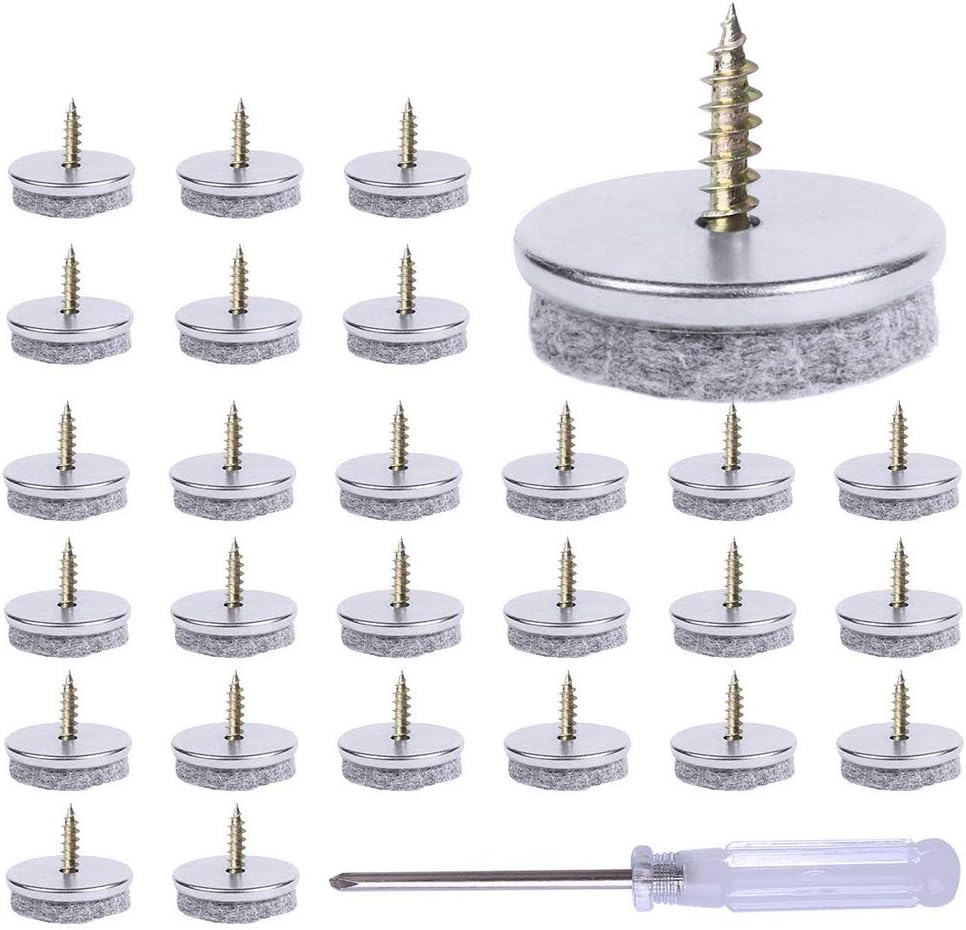 ZHIYE Furniture Pads, for sofa Chair Leg Floor Protectors with 5mm