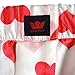 White Silk Heart Boxers 2.0 by Royal Silk - Love You Valentine Special - Men's