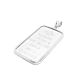 Generic Sterling Silver Bezel Frame for Pamp Suisse