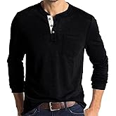 Uposiut Mens Henley Shirts Short Sleeve Mens Shirts Casual T Shirt Pocket Tee Shirts