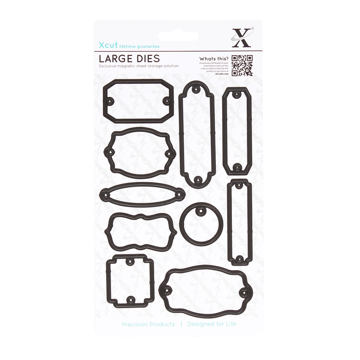 Xcut Decorative Dies, Tags & Bookplates Carbon Steel, Art & Craft, Cutting Tool Supplies, For Beautiful Decoration, Card Making, Gift Tag, Wrapping, Scrapbooking, Invitation Making, Crafters Companion