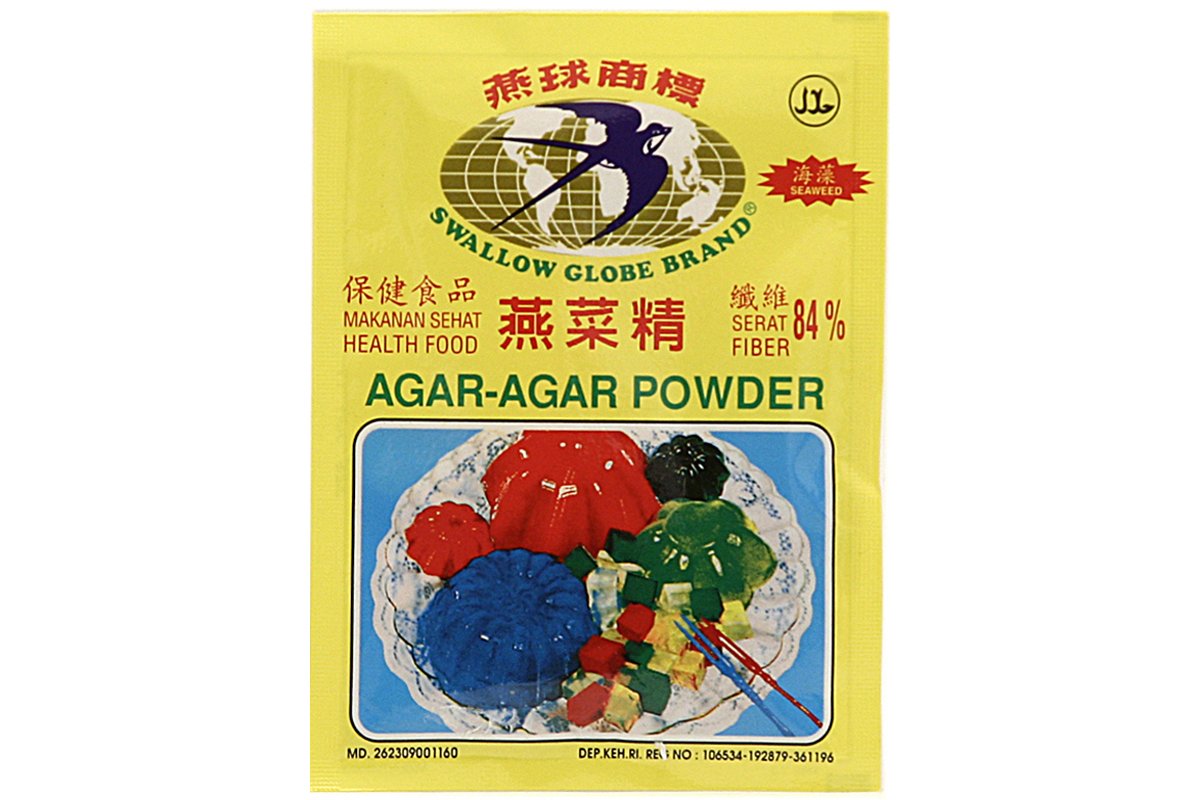 Agaragar Powder (Green Jelly Powder) 1oz (Pack of 12