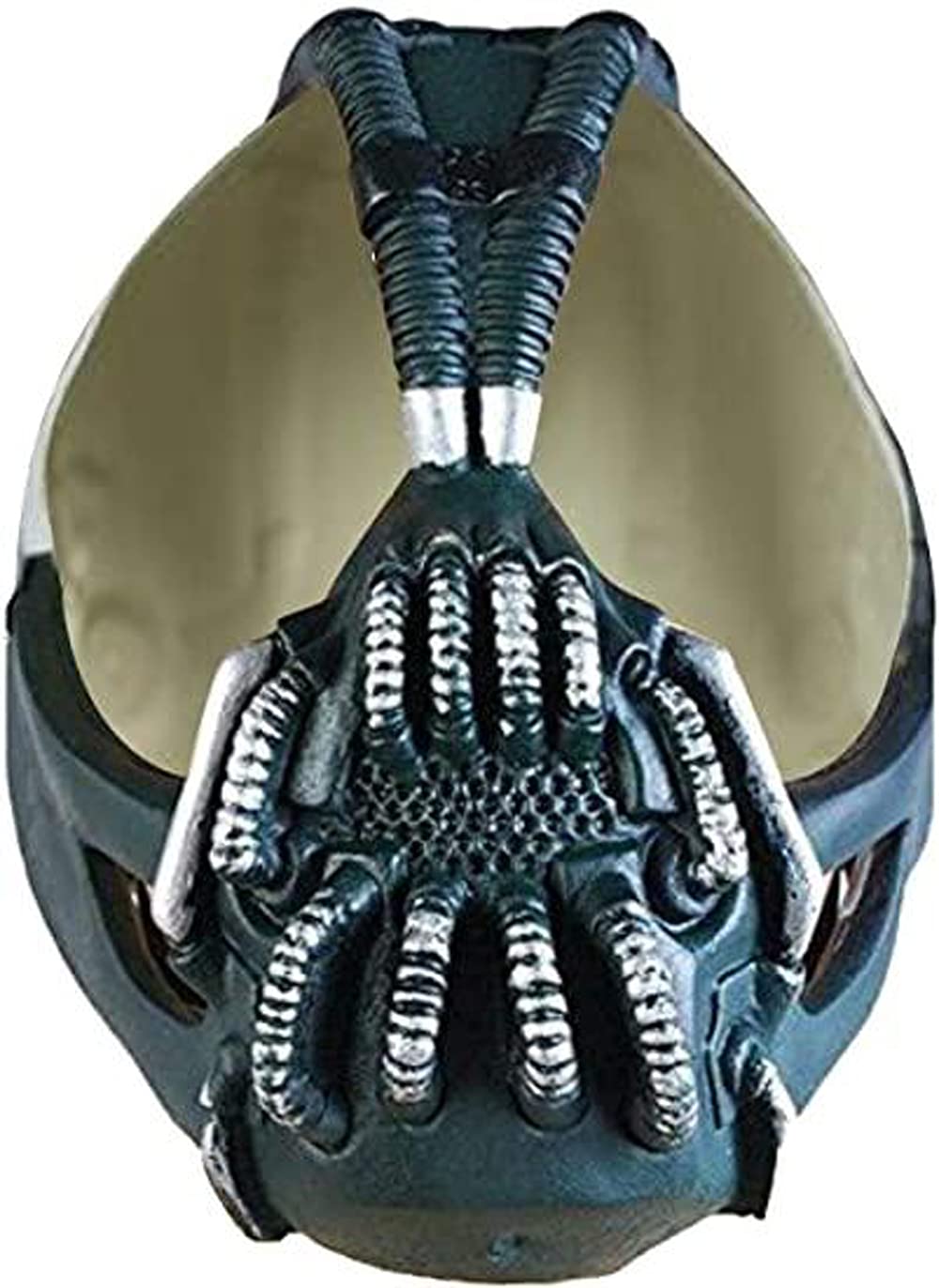 IOONCHI Halloween Bane Mask Knight Metal Helmet Movie Character Carnival Props Cosplay Accessory Black
