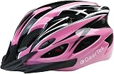 GearTek Bicycle Helmet With Sun Visor Lightweight Adjustable Unisex Pink/Black view 6