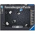 Ravensburger Krypt Black Puzzle - Unique 736-Piece Challenge for Adults | Softclick Technology Engaging Spiral Cut Design | Quality Craftsmanship | Ideal for Relaxation or Gifting
