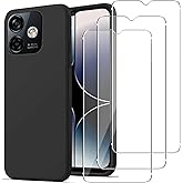 KZIOACSH Case for Ulefone Note 16 Pro, Flexible TPU Shockproof Rugged Phone Case Ultra Slim Matte Black Soft Touch Anti-Scrat