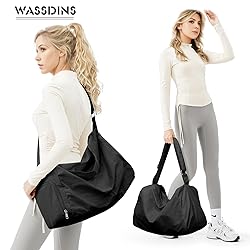 Small Gym Bag with Shoe Compartment, Workout Sport