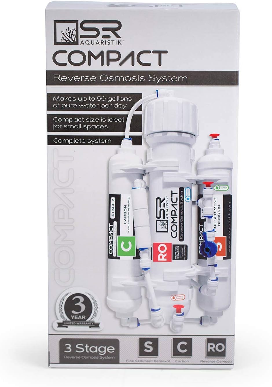 SR AquaristikCompact 3 Stage RO System