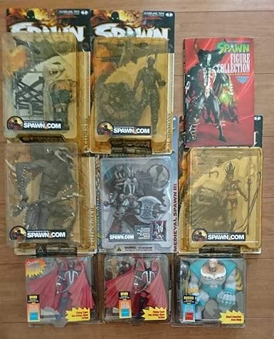 Amazon スポーン フィギュア8体セット 資料本 Spawn フィギュア フィギュア ドール 通販