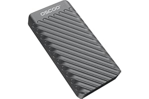OSCOO 1TB Portable SSD, 2000MB/s External SSD, USB 3.2 Gen 2x2 External Solid State Drive, Dual USB-C & USB-A, Compatible wit