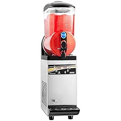 VEVOR Slushy Machine,15L Single Tank Commercial