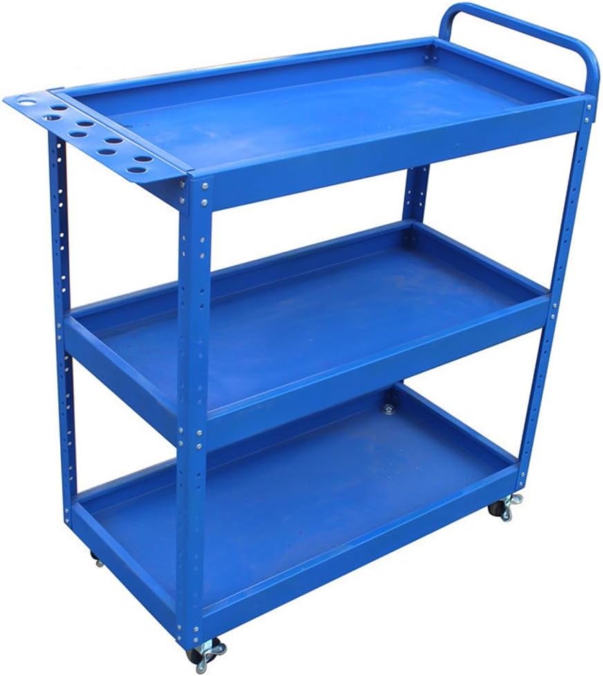 Service Carts Tool Threelayer Parts Cart Assembly Maintenance Turnover