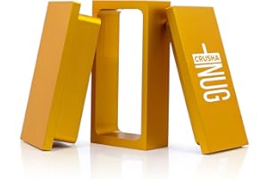 Pre Press Mold 2x4 Inch, Designed to Make Rectangular Chips, Premium Golden Rectanglular Prepress Mold, Made of Food Grade An