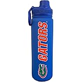 The Fanatic Group University of Florida Gators Dual Walled Stainless Steel Sports Bottle, Design 1 - Blue