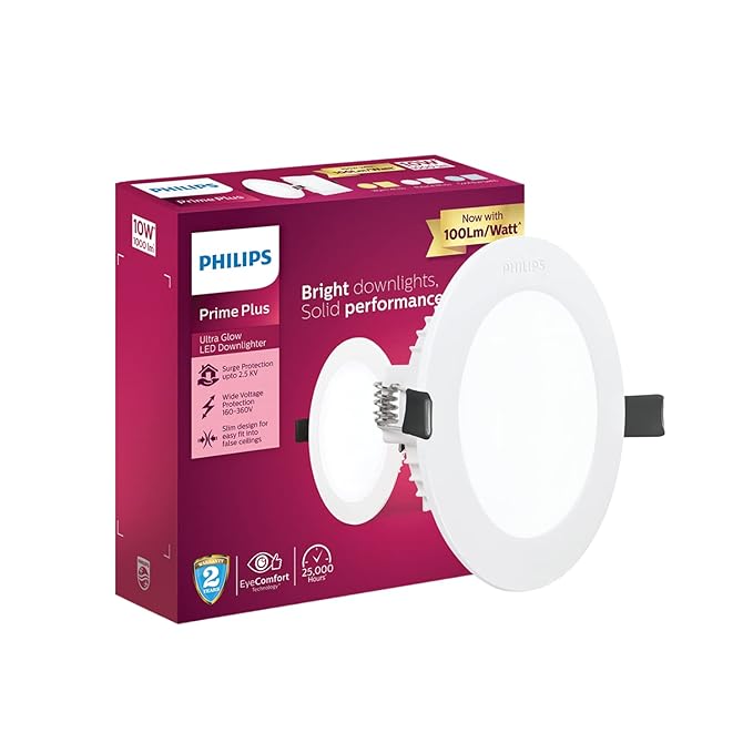 Buy Philips 10W Round AP Plus UltraGlow LED DL Recessed LED Panel
