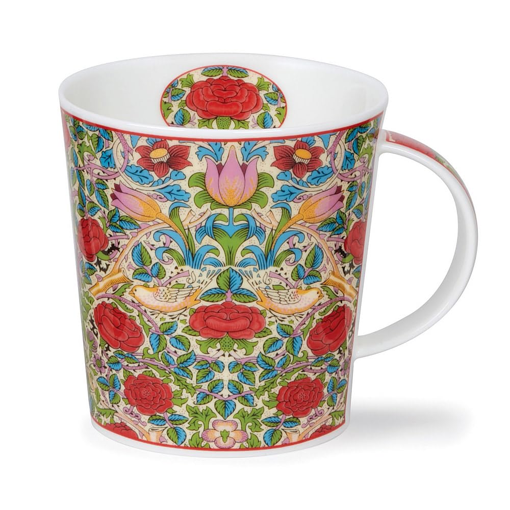 Dunoon Lomond 0.32L Mug Arts and Crafts Rose
