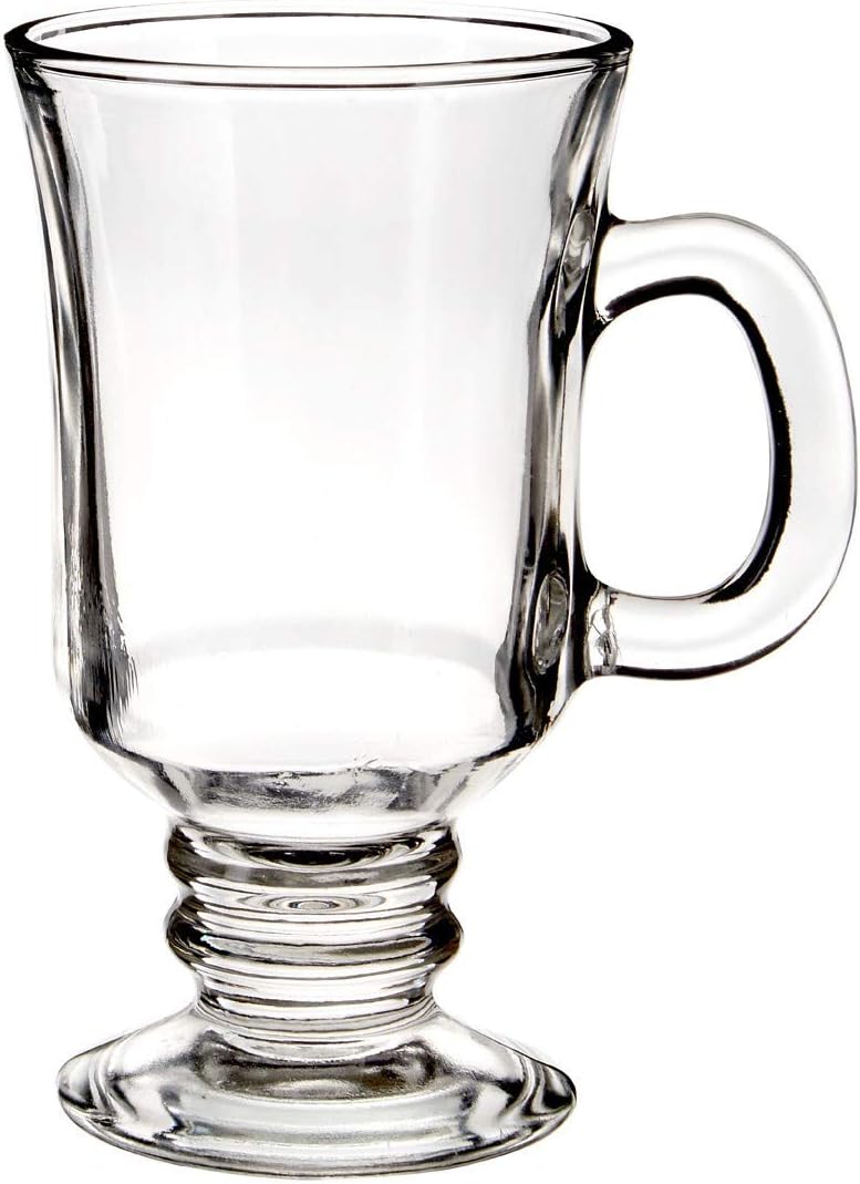 Premier Housewares Irish Coffee Glasses, Transparent, Set of 4 - Image 3