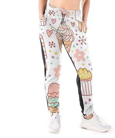 cream sweatpants womens