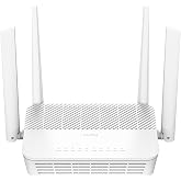 Cudy AX3000 Dual-Band Wi-Fi 6 Router, 4X GbE, VPN Full, OpenWRT, WR3000S | OpenWRT-Ready, 2402+574 Mbps wifi 6, 3 antennas, 1.3 GHz Dual-Core, WG/OVPN/IPsec, 160 MHz, Cable Incl, professi