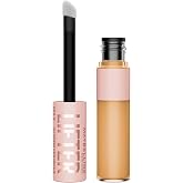 Maybelline Lifter Serum Concealer, Radiant Concealer with Full Coverage, Includes 2% Peptides + Caffeine to Hydrates &amp; Brightens Under Eyes, 80, 1 Count