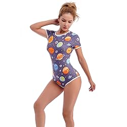 FYMNSI Women Sexy Short Sleeve One Piece Romper