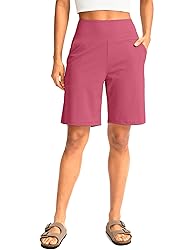 G Gradual Women's Bermuda Long Shorts with Pockets