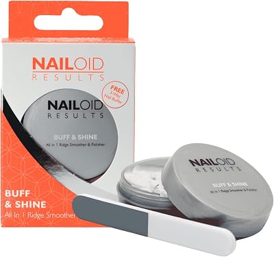 Nailoid Buff & Shine Nail Care Kit 15g - Ridge Smoother Polisher Strengthener