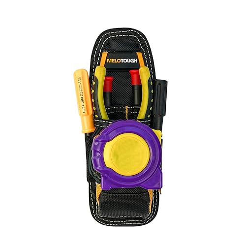 MELOTOUGH Small Tool Pouch Clip on Tool Belt Pouch Min Work