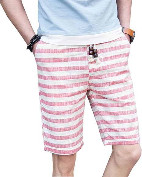 Amazon Co Jp Robin Brill 水着 メンズ 海パン サーフトランクス ショートパンツ 大きいサイズ ボーダー柄 チェック柄 ハーフパンツ 水着ゴムウエスト ブラック グレー ネービー 夏コーデ 007 服 ファッション小物