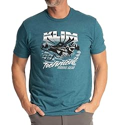 KLIM Men's Snowcrest Tri-Blend Short Sleeve Graphic