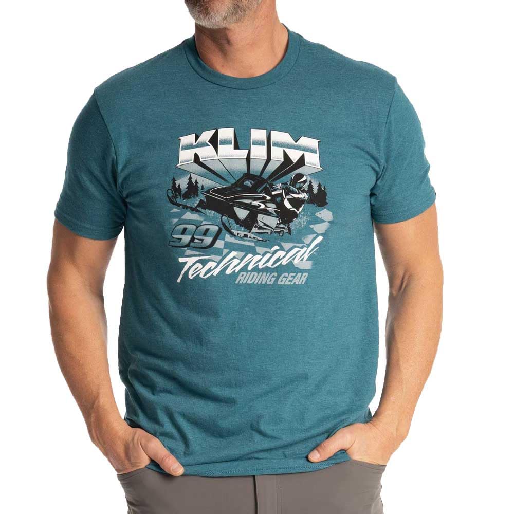 KLIM Men's Snowcrest Tri-Blend Short Sleeve Graphic